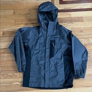 Columbia Kids Dark Gray Raincoat